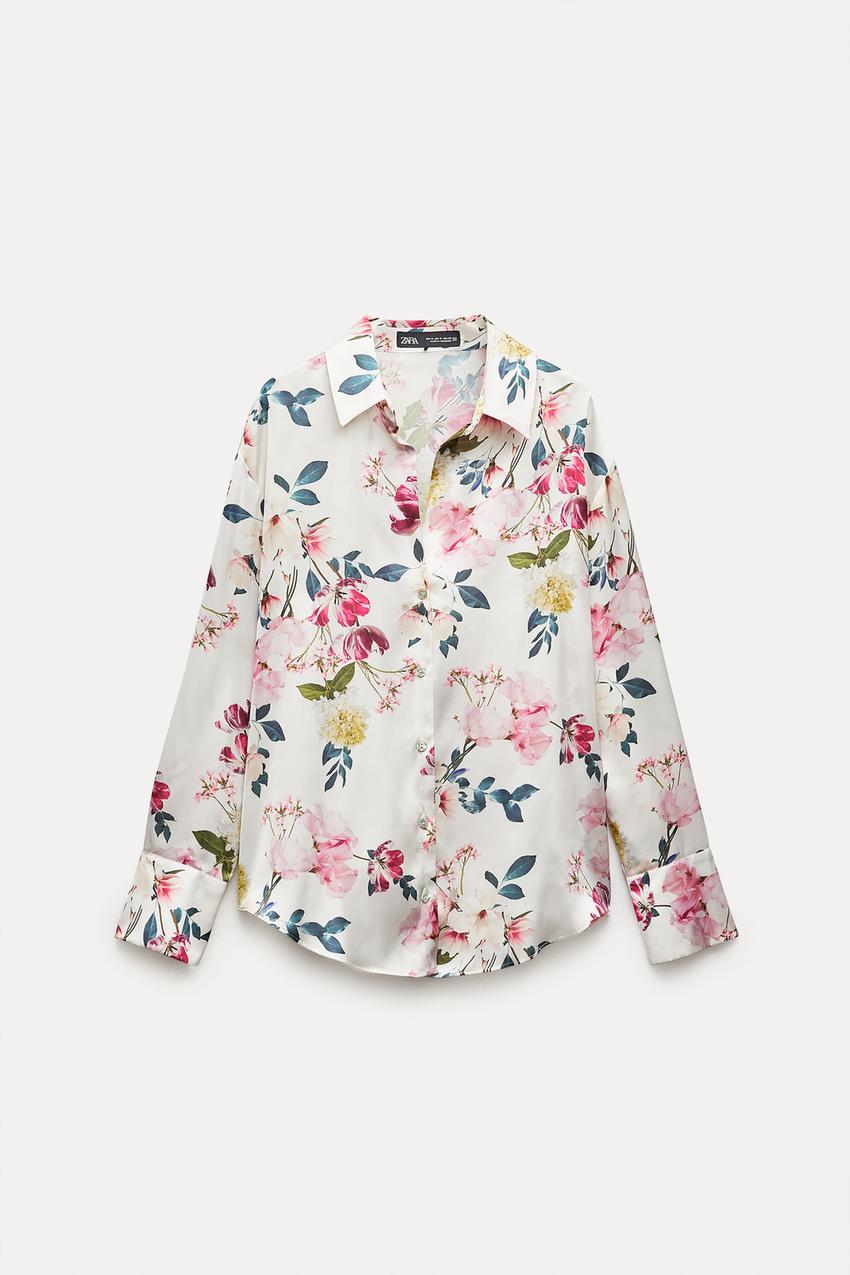 ZARA - SATIN SHIRT