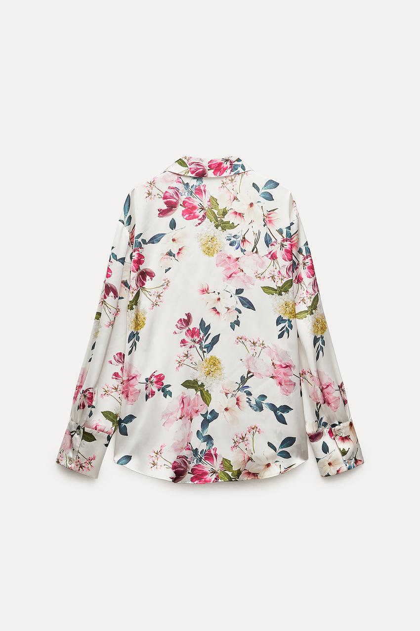 ZARA - SATIN SHIRT