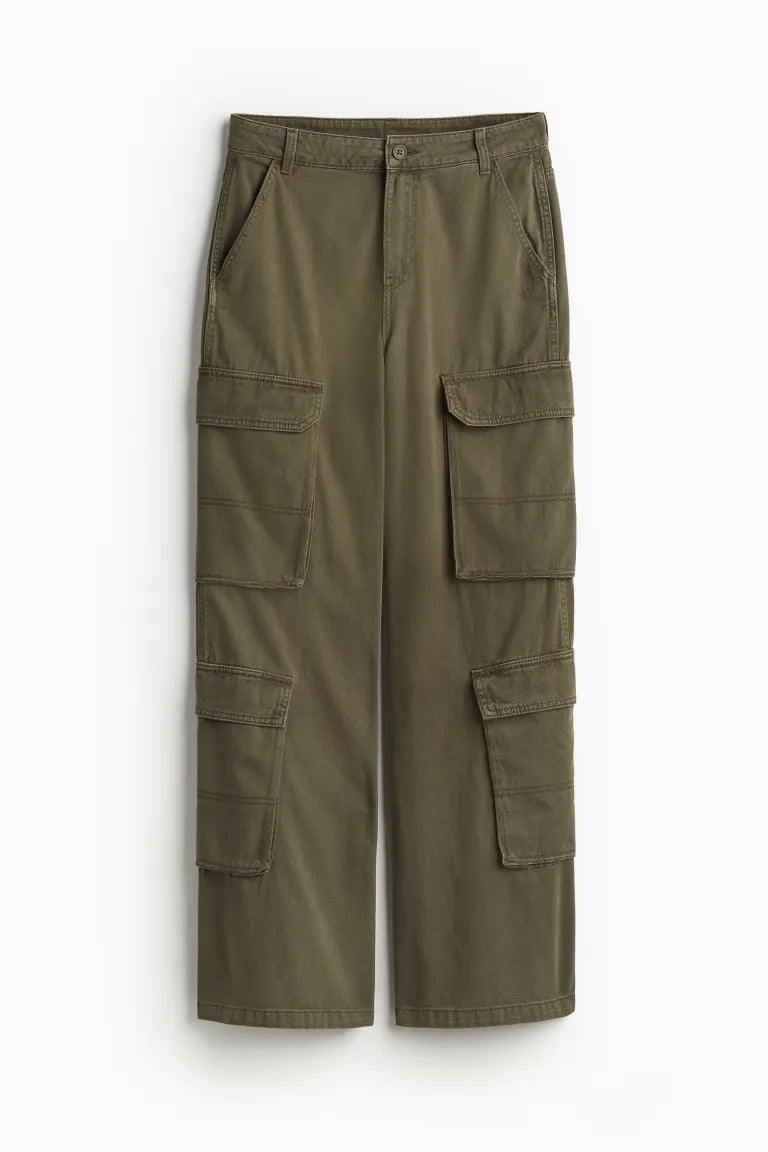 H&M - Wide cargo trousers