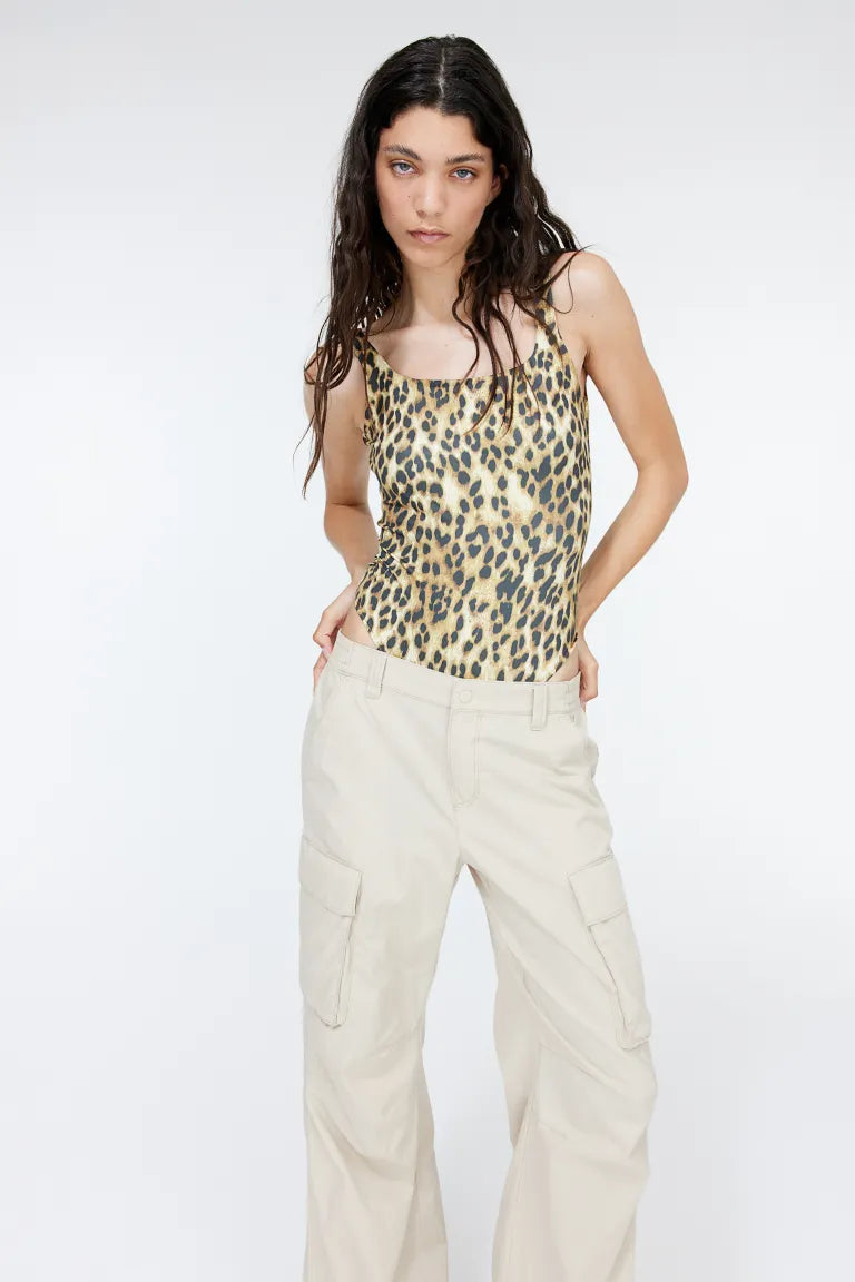 H&M - Canvas cargo trousers