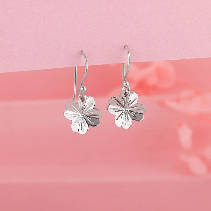 GIVA - Silver Petals Earring