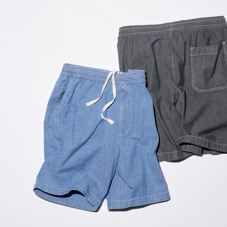 UNIQLO - Stretch Easy Shorts (Chambray)