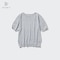 UNIQLO - 3D Knit Washable Half Sleeve Crew Neck Top