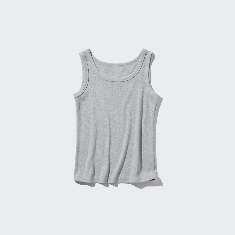 UNIQLO - Soft Ribbed Tank Top