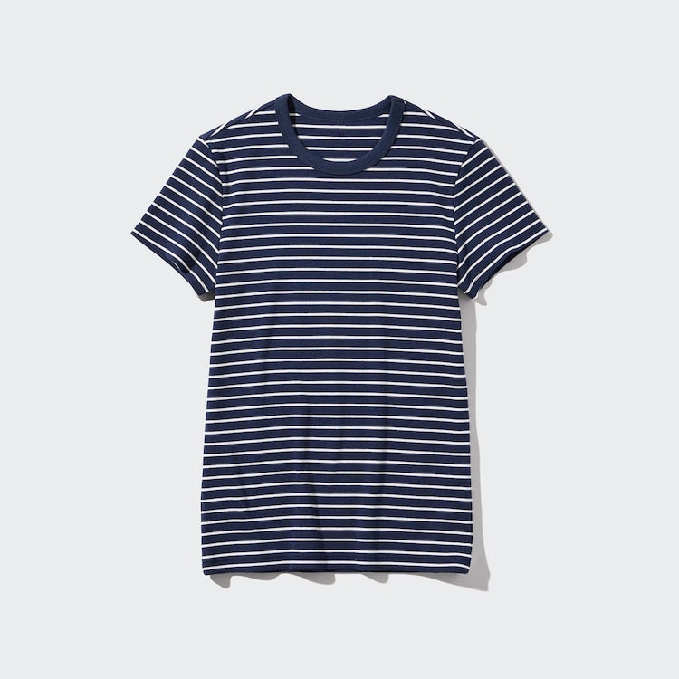 UNIQLO - Soft Ribbed Short Sleeve Crew Neck T-Shirt