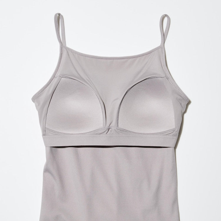 UNIQLO - AIRism Cotton Boat Neck Bra Camisole