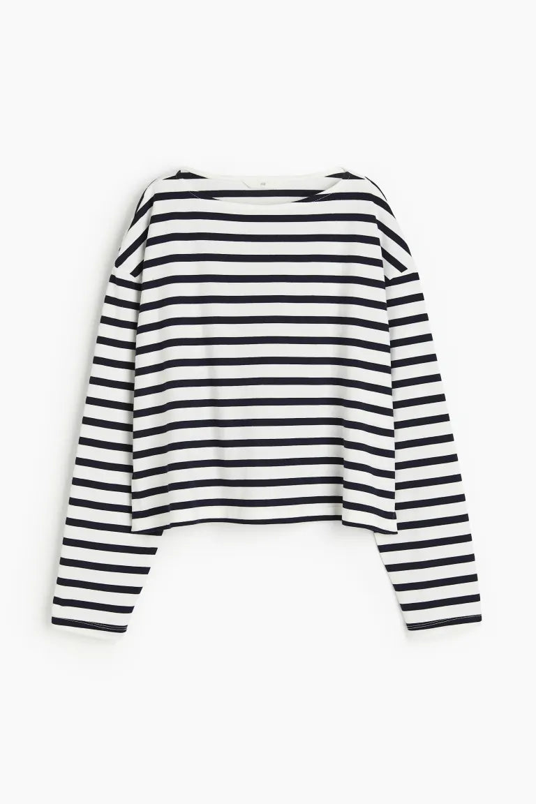 H&M - Oversized boat-neck top