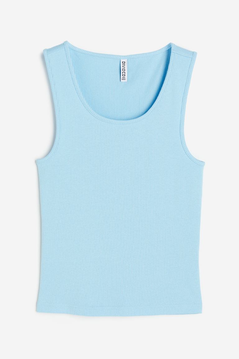 H&M - Ribbed cotton vest top