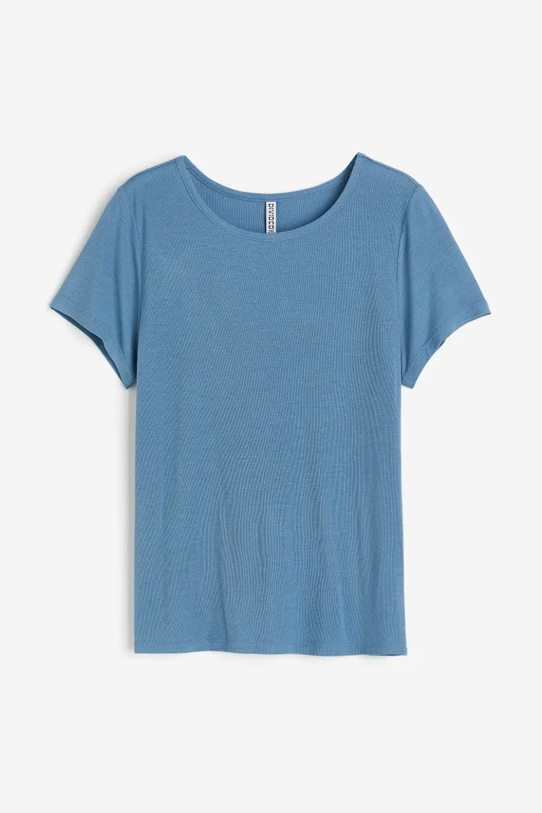 H&M - Ribbed T-shirt