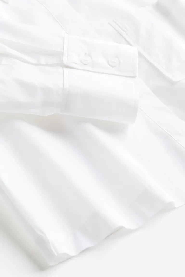 H&M - Boxy-style poplin shirt