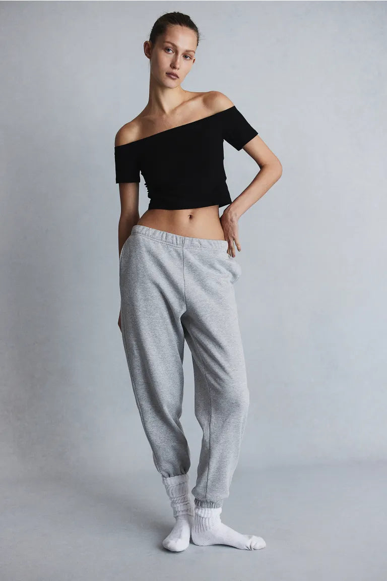 H&M - Off-the-shoulder jersey top