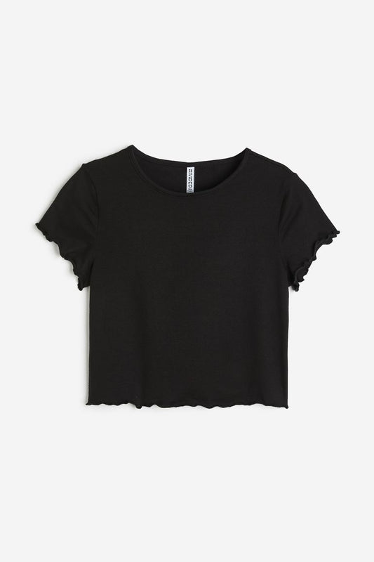 H&M - Cropped T-shirt