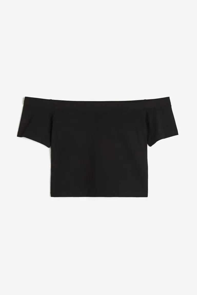 H&M - Off-the-shoulder jersey top