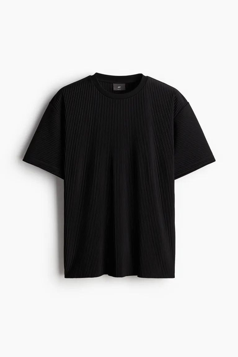 H&M - Loose Fit Pleated T-shirt