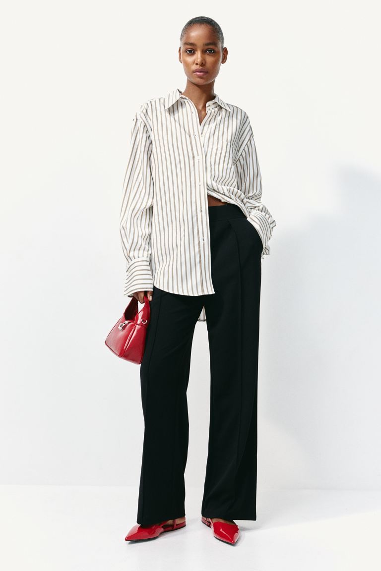 H&M - High-waisted tailored trousers