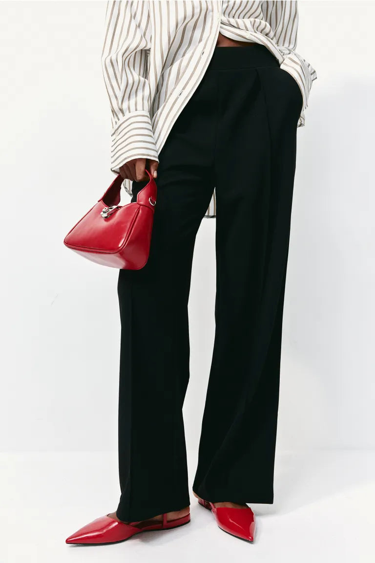 H&M - High-waisted tailored trousers