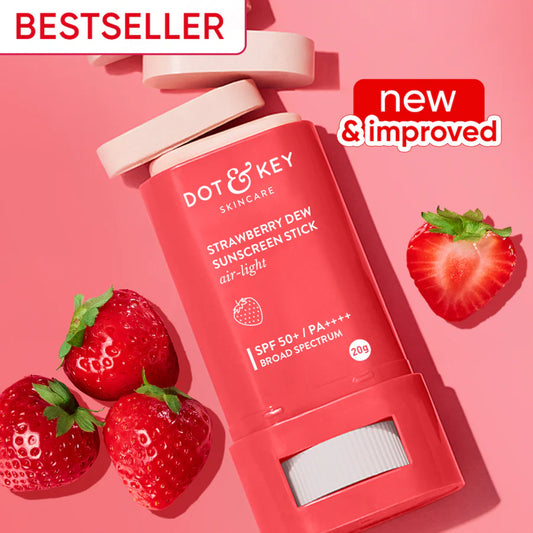 DOT & KEY - Strawberry Dew Sunscreen Stick SPF 50+ PA++++