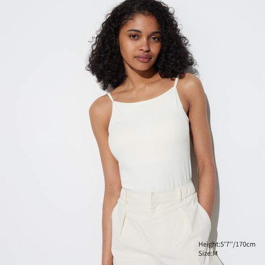 UNIQLO - AIRism Cotton Boat Neck Bra Camisole