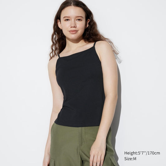 UNIQLO - AIRism Cotton Boat Neck Bra Camisole