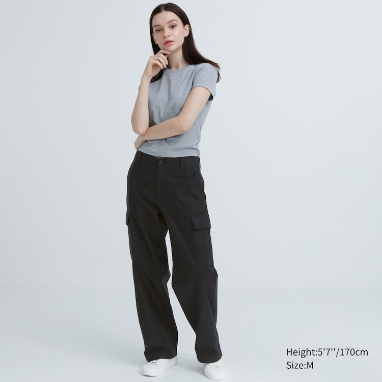 UNIQLO - Wide Straight Cargo Pants