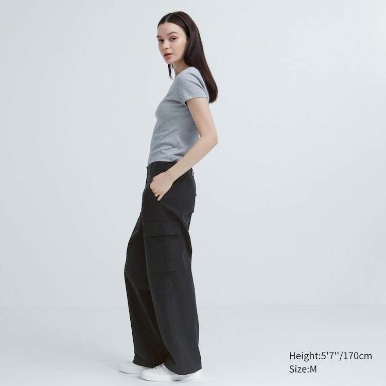 UNIQLO - Wide Straight Cargo Pants